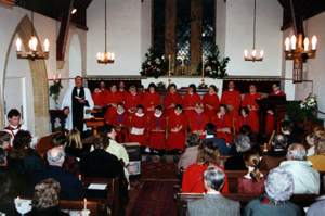 Hempton Church inside