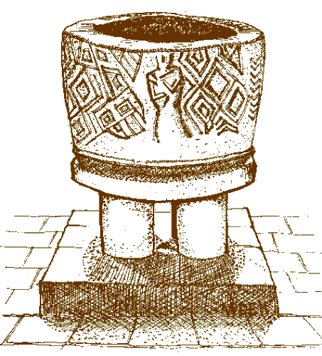 Hempton St John's Church Font