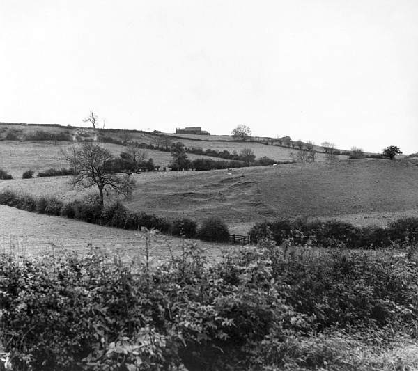 Landscape with exhausted workings