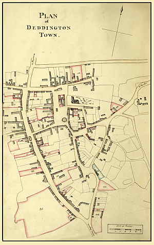 Town Plan of 1808 - click for larger version