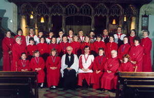 Church choir 1984